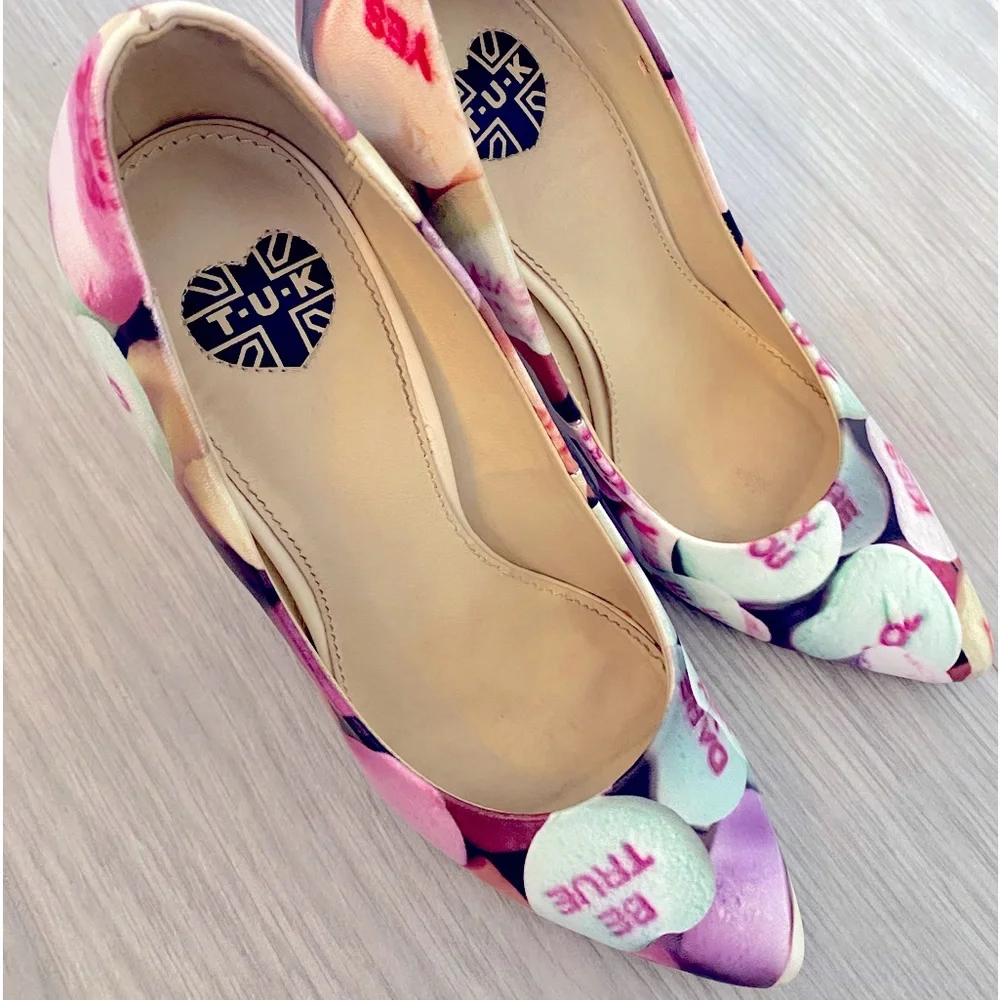 Valentine Conversation Candy Heels